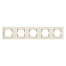 Рамка на 5 постов Mono Electric Larissa 103-010100-164