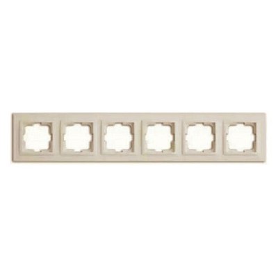 Рамка на 6 постов Mono Electric Despina 102-170000-166