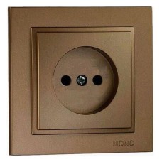 Розетка без заземления Mono Electric Despina 102-232322-116