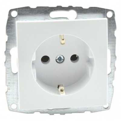 Розетка с заземлением, без рамки Mono Electric Despina / Larissa 500-001921-117
