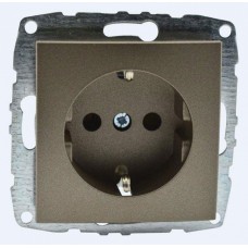 Розетка с заземлением, без рамки Mono Electric Despina / Larissa 500-002321-117