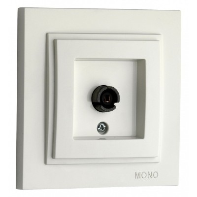 ТВ-розетка проходная Mono Electric Despina 102-190005-137