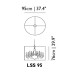 Люстра Moooi Light shade 95