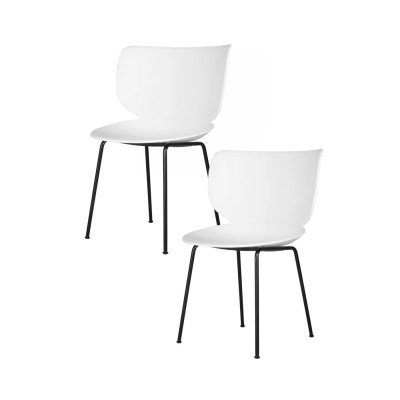 Стул Moooi Hana white set of 2