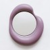 Зеркало Moustache Ingres large - Dominique Lilac