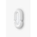 Зеркало Moustache Zodiaс M white