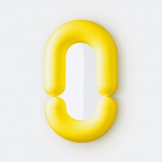 Зеркало Moustache Zodiaс M yellow