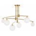 Люстра на штанге MyFar Stacy MR1012-6C