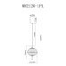Подвесной светильник Myfar Claire MR2120-1PL