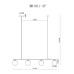Подвесной светильник MyFar Stacy MR1011-4P