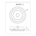 Потолочный светильник Myfar Button MR9000-CL