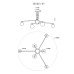 Потолочная люстра Myfar Stacy MR1015-6P