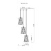 Подвесной светильник MyFar Scrum MR1702-3P
