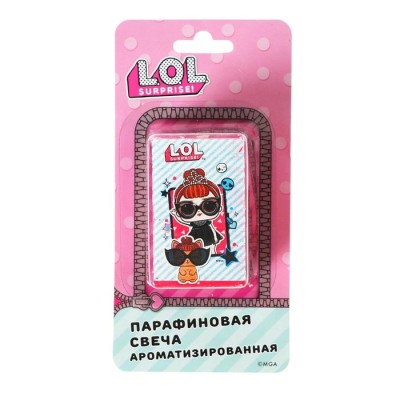 Аромасвеча LOL, в полоску