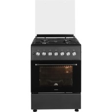 Плита NORDFROST GG 6064 Gd, газовая, 4 конфорки, 63 л, газовая духовка, серая