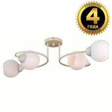 Люстра на штанге Natali Kovaltseva 81400/4C BEIGE GOLD