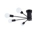 Люстра на штанге Natali Kovaltseva LOFT 75140/8C BLACK