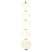 Подвесной светильник Natali Kovaltseva LED LAMPS 81100/5C GOLD WHITE