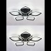 Потолочная люстра Natali Kovaltseva Real LED LAMPS 81200 BLACK