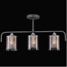 Люстра на штанге Natali Kovaltseva 75066/3C STAIN SILVER