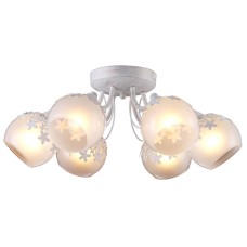 Потолочная люстра Natali Kovaltseva 75043-6C WHITE GOLD