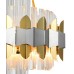Подвесная люстра Natali Kovaltseva SKALA 81435/6C BRASS SILVER
