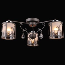 Накладная люстра Natali Kovaltseva FIORD 75120/3C ANTIQUE GRAY