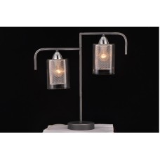 Настольная лампа Natali Kovaltseva 75066/2T STAIN SILVER