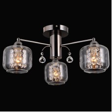 Накладная люстра Natali Kovaltseva LAINA 75091/3C DARK CHROME