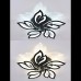 Потолочная люстра Natali Kovaltseva Sand HIGH-TECH LED LAMPS 82006 BLACK