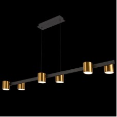 Подвесная люстра Natali Kovaltseva LED LAMPS 81129/6C BRASS BLACK