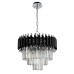 Подвесная люстра Natali Kovaltseva DARIAN 76017/5C CHROME BLACK