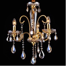 Подвесная люстра Natali Kovaltseva Velletri 10655/3C GOLD, BRANDY