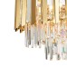 Подвесная люстра Natali Kovaltseva AMAZONE 81444/10C GOLD