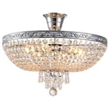 Люстра на штанге Natali Kovaltseva ROCOCO 81407/6C CHROME