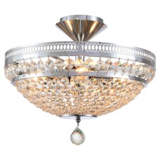 Люстра на штанге Natali Kovaltseva BAROCCO 81405/4C CHROME