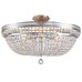 Люстра на штанге Natali Kovaltseva BAROCCO 81405/8C CHROME