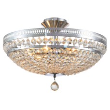 Люстра на штанге Natali Kovaltseva BAROCCO 81405/6C CHROME