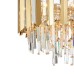 Подвесная люстра Natali Kovaltseva AMAZONE 81444/8C GOLD