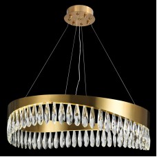 Подвесная люстра Natali Kovaltseva LED LAMPS 81356 GOLD SATIN