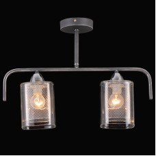 Люстра на штанге Natali Kovaltseva 75066/2C STAIN SILVER