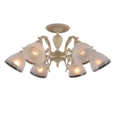 Люстра на штанге Natali Kovaltseva 79010/6C BEIGE GOLD