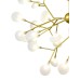 Подвесная люстра Natali Kovaltseva GRACE 75128/6C GOLD SATIN