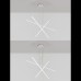 Подвесная люстра Natali Kovaltseva Line LED LAMPS 81106/3C
