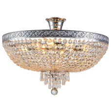 Люстра на штанге Natali Kovaltseva BAROCCO 81404/8C CHROME