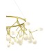 Подвесная люстра Natali Kovaltseva GRACE 75128/8C GOLD SATIN