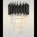 Настенный светильник Natali Kovaltseva DARIAN 76017/2W CHROME BLACK