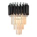 Настенный светильник Natali Kovaltseva DARIAN 76017/2W CHROME BLACK