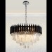 Подвесная люстра Natali Kovaltseva DARIAN 76017/10C CHROME BLACK