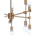 Люстра на штанге Natali Kovaltseva LOFT LUX 75130/12C GOLD